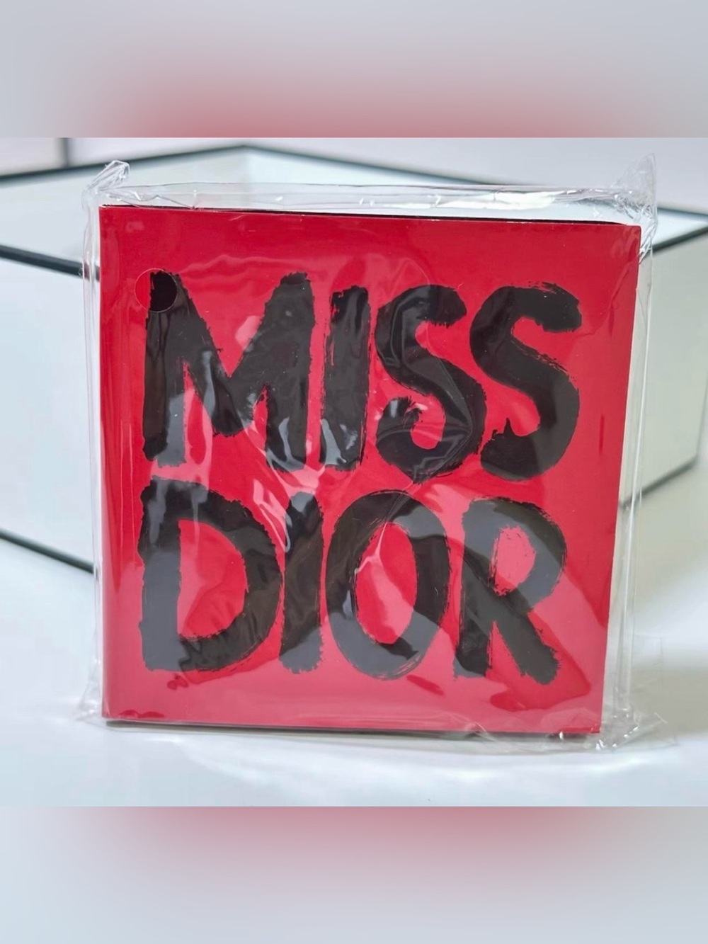 Dior GWP✨❤️🖤⭐️Red & Black 'Miss Dior' Decorative Bloc Notes Notepad